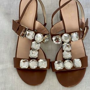 kate spade leather sandals